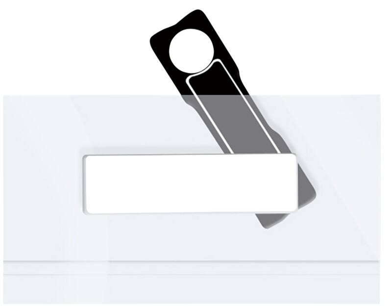 Viking Standard Name Badge Magnet 7.6 x 4.2 cm Pack of 25