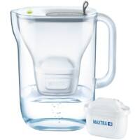 BRITA Water Filter Jug fill&enjoy Style 2.4L White-Soft Grey