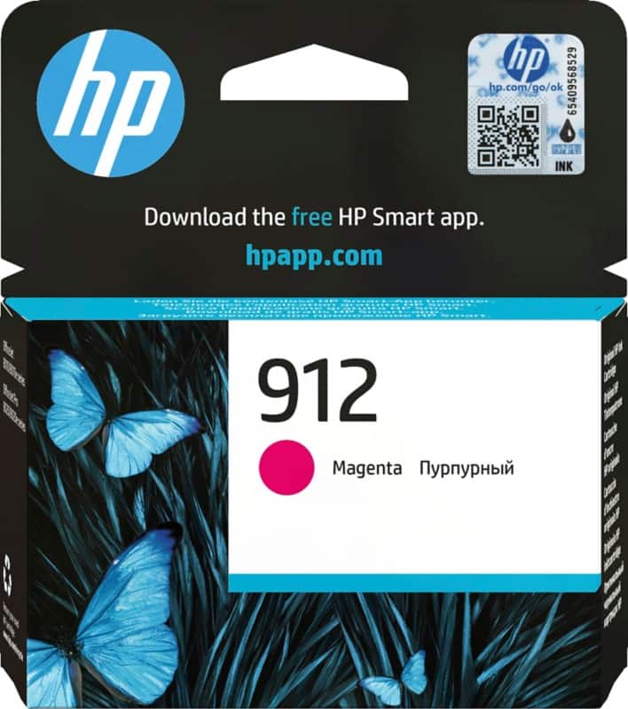 HP 912 Original Ink Cartridge 3YL78AE Magenta