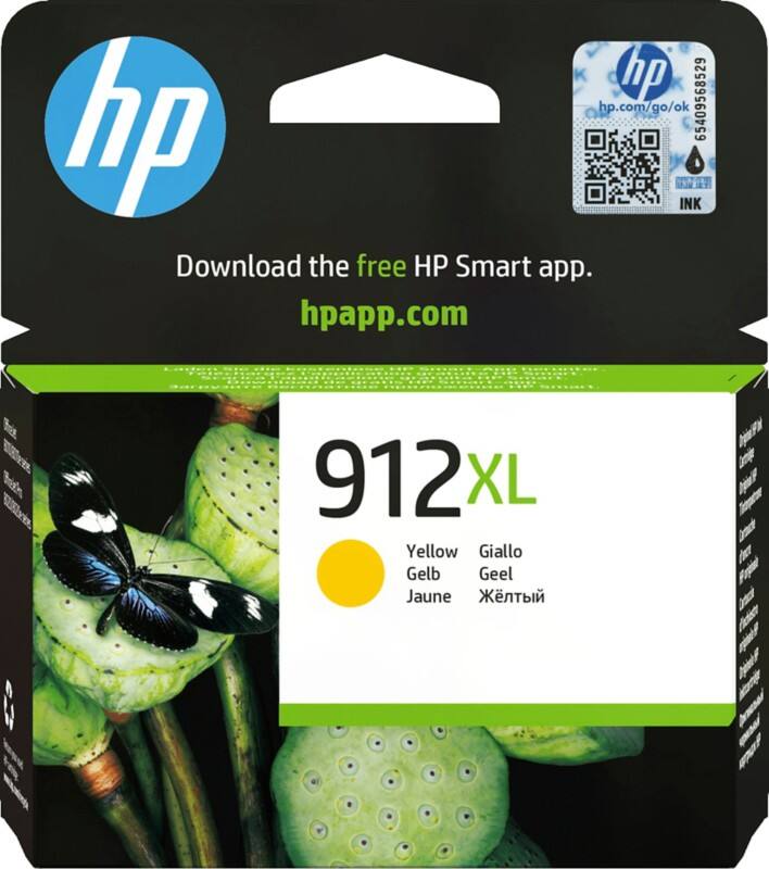 HP 912XL Original Ink Cartridge 3YL83AE Yellow