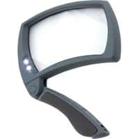 Carson Handheld Magnifying Glass MJ-50 Lighted MagniFold Black & Grey 127 mm
