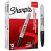 Sharpie Fine Permanent Marker Fine Bullet Black Pack of 12