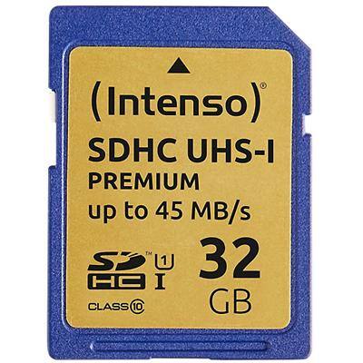 Intenso SDHC Flash Memory Card UHS-I Premium 32 GB