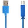 Nedis CCGP61100BU20 USB Cable USB-A Male to USB-B Male 2 m Blue
