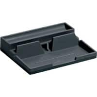 DURABLE Desk Organiser Varicolor ABS Charcoal 19 x 24 x 5 cm