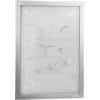 DURABLE DURAFRAME Wallpaper A4 Display Frame Adhesive Silver PVC (Polyvinyl Chloride) 484323 25 (W) x 0.2 (D) x 37.2 (H) cm