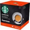 Starbucks Caffeinated Ground Coffee Pods Box Espresso 5.5 g Pack of 12