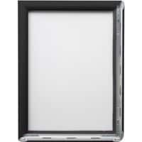 Stewart Superior A4 Snap Frame Hanging Black Aluminium BLACKA4 21 (W) x 2.1 (D) x 29.7 (H) cm