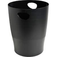 Viking Waste Bin 15 L Black Polypropylene
