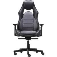 Realspace Executive Chair Synchro Tilt Bonded leather Height-Adjustable Armrest Height-adjustable Seat Black 110 kg Hades