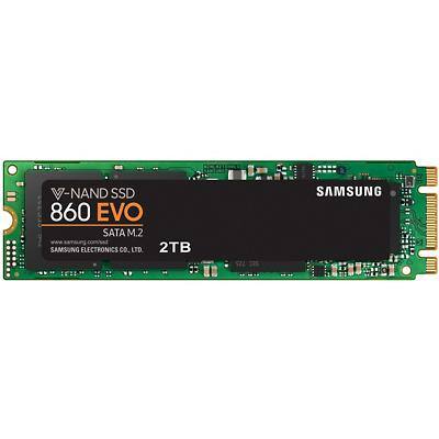 Samsung 2 TB Internal SSD 860 EVO M.2 Black