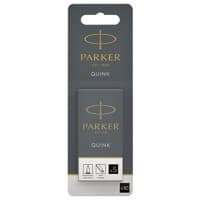 Parker 1950206 Fountain Pen Refill Black Pack of 10