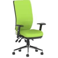 dynamic Triple Lever Ergonomic Office Chair with Adjustable Armrest and Seat Chiro High Back Myrrh Green