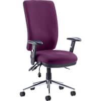 dynamic Triple Lever Ergonomic Office Chair with Adjustable Armrest and Seat Chiro High Back Tansy Purple