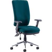 dynamic Triple Lever Ergonomic Office Chair with Adjustable Armrest and Seat Chiro High Back Maringa Teal