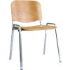 Dynamic Stacking Chair Iso Beech Pack of 4