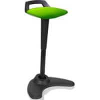 dynamic Sit-Stand Stool with Adjustable Seat Spry Myrrh Green, Black