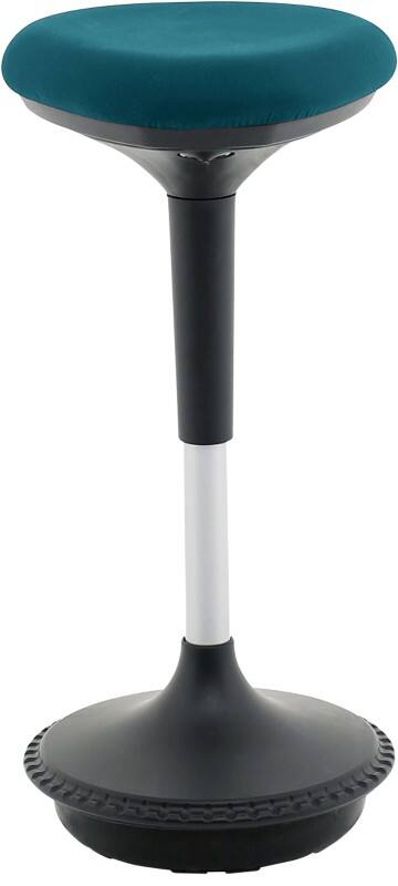 dynamic Sit-Stand Stool with Adjustable Seat Sitall Deluxe Maringa Teal