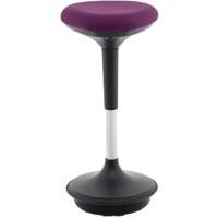 dynamic Sit-Stand Stool with Adjustable Seat Sitall Deluxe Tansy Purple