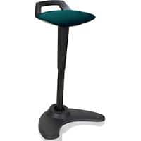 dynamic Sit-Stand Stool with Adjustable Seat Spry Maringa Teal, Black