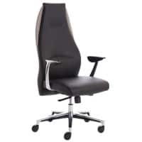 dynamic Executive Chair Synchro Tilt Bonded leather Fixed Armrest Black 125 kg Mien