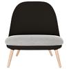 Paperflow Cocoon Reception Chair Fabric Black