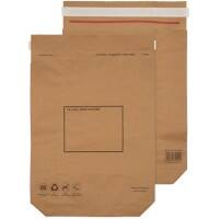 Purely Packaging Vita Kraft Paper Mailing Bag 340 (W) x 420 (H) x 80 (D) mm Peel and Seal 110gsm Natural Brown Pack of 100