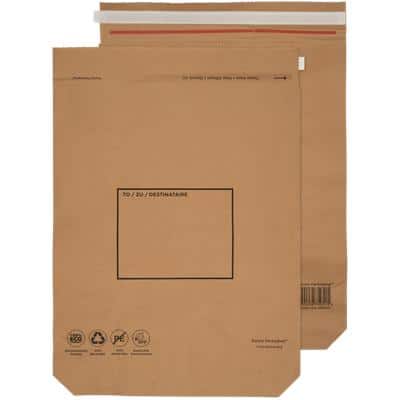 Purely Packaging Vita Mailing Bag Non standard Brown Peel and Seal 110 gsm Pack of 50
