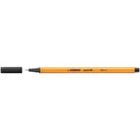 STABILO point 88 Fineliner Pen 0.4 mm Needlepoint Black 88/46 Pack of 10