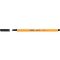 STABILO point 88 Fineliner Pen 0.4 mm Needlepoint Black 88/46 Pack of 10