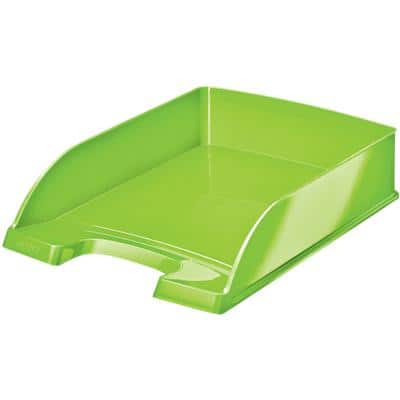 Leitz WOW Letter Tray 5226 A4 Green 25.5 x 35.7 x 7 cm