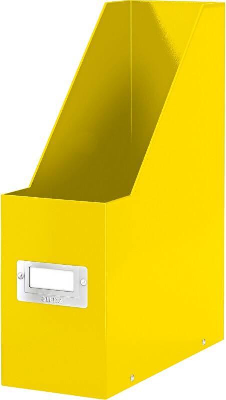 Leitz Click & Store WOW Magazine File Laminated Cardboard Yellow 10.3 x 25.3 x 33 cm