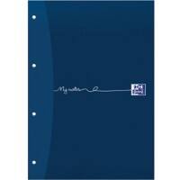 OXFORD My Notes A4 Blue Card Cover Refill Pad Ruled 200 Pages