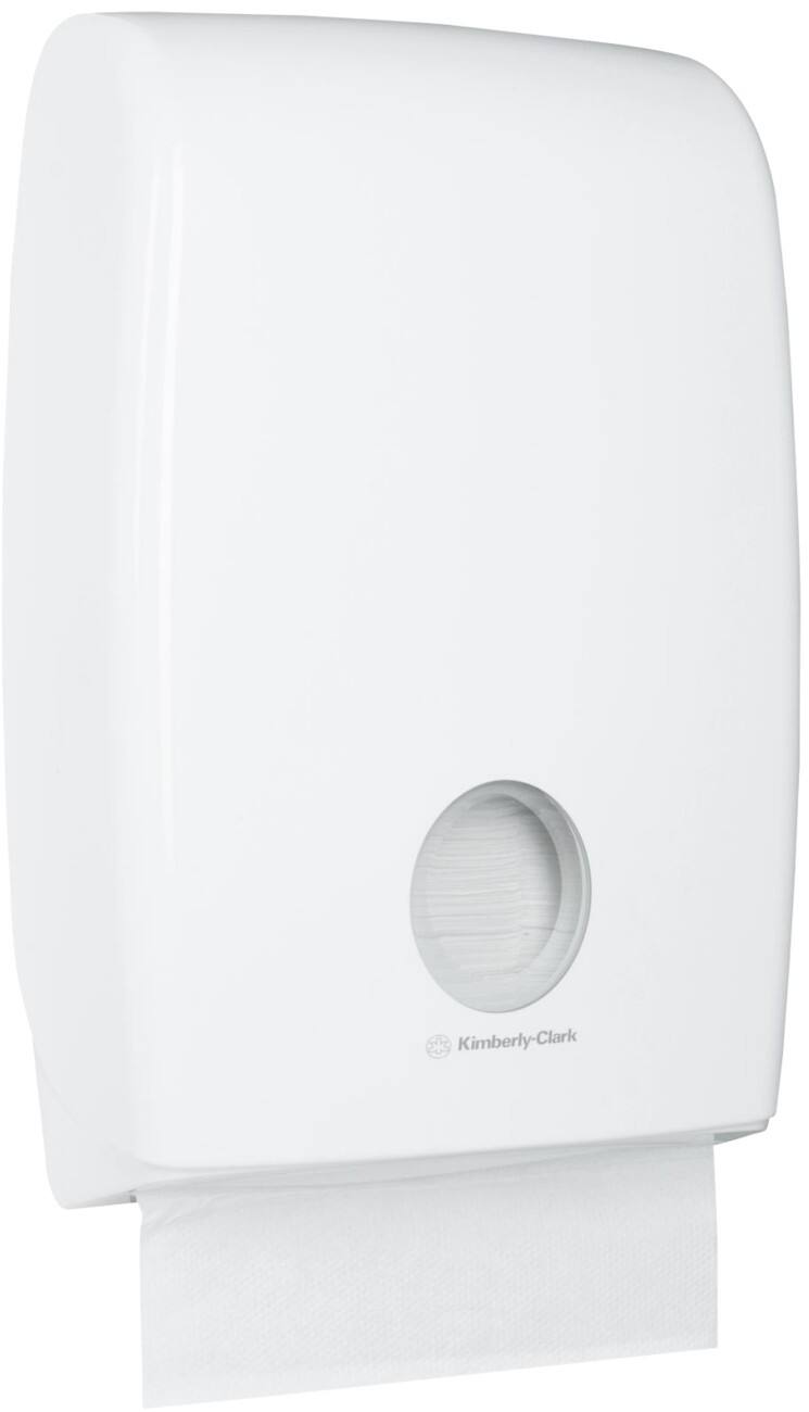 AQUARIUS Hand Towel Dispenser U7023 Plastic White 29.4 x 45.1 x 12 cm Wall Mountable