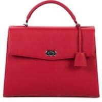 SOCHA Ladies Laptop Bag Audrey Cherry 13.3 Inch Synthetic Leather Red 40 x 12 x 28.5 cm