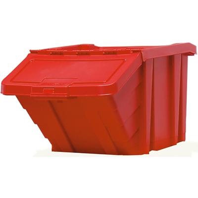 SLINGSBY Storage Bin Heavy Duty Red 36.5 x 40 x 34.5 cm