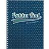 Pukka Pad Notebook Glee Jotta A4 Ruled Spiral Bound Cardboard Hardback Blue Perforated 200 Pages 200 Sheets