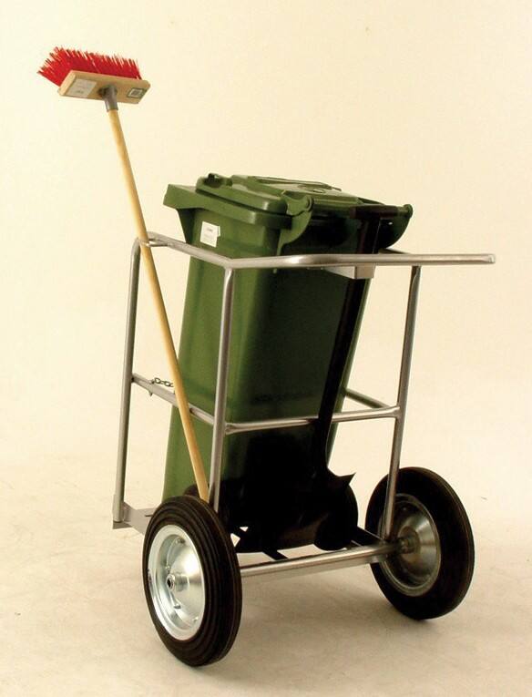 SLINGSBY Cleaning Trolley 73 x 132 x 132 cm Yellow