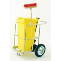 SLINGSBY Cleaning Trolley 73 x 132 x 132 cm Yellow