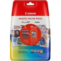 Canon 4540B017 Original Ink Cartridge Black, Cyan, Yellow, Magenta Pack of 4 Multipack