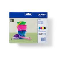 Brother LC-221VALBP Original Ink Cartridge LC221VALBP Black, Cyan, Magenta, Yellow Pack of 4