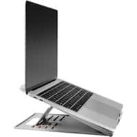 Kensington SmartFit Easy Riser Go Ergonomic Portable Laptop Cooling Stand K50421EU Up to 14" Grey
