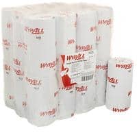 WYPALL Food & Hygiene Wiping Paper L10 1 Ply Compact Roll 7225 Blue 24 Rolls of 165 Sheets