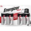 Energizer D Alkaline Batteries Max LR20 1.5V Pack of 4