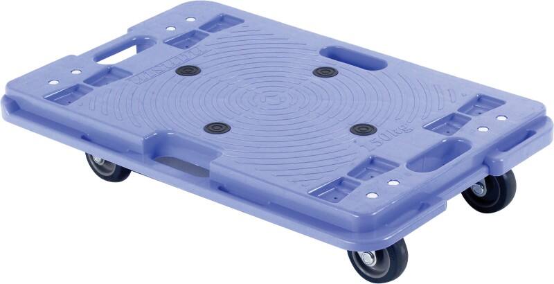 SLINGSBY Platform Dolly 150 kg Plastic 40 x 60 x 12 cm Blue
