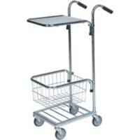 SLINGSBY Mail Trolley 35 kg Steel 35.5 x 66 x 109 cm Silver