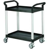 SLINGSBY Service Trolley 250 kg Plastic 48 x 85 x 95 cm Black