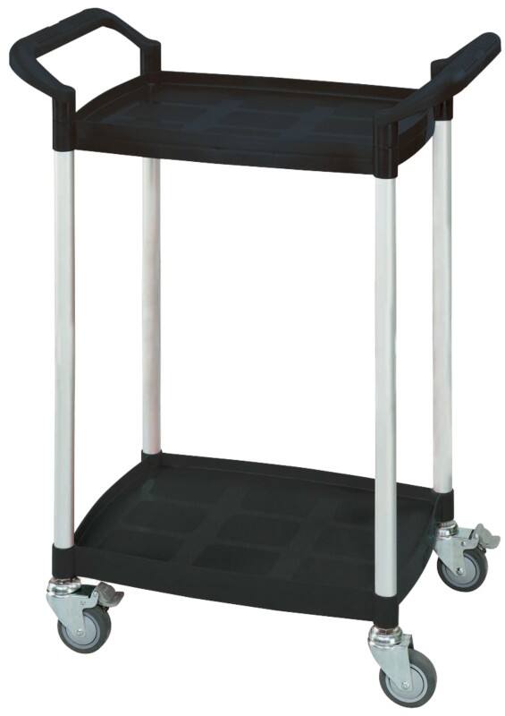 SLINGSBY Service Trolley 150 kg Plastic 37 x 65.5 x 85 cm Black