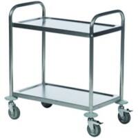 SLINGSBY Service Trolley 100 kg Steel 59 x 91 x 94 cm Silver