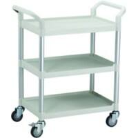SLINGSBY Service Trolley 250 kg Steel 48 x 85 x 100 cm White